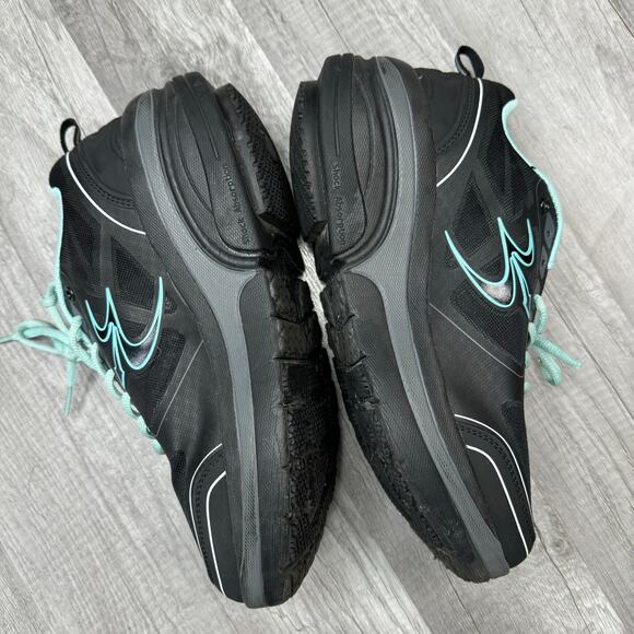 G-Defy Ion Athletic Shoes Gravity Defyer Black Teal Womens 9 - Picture 3 of 8